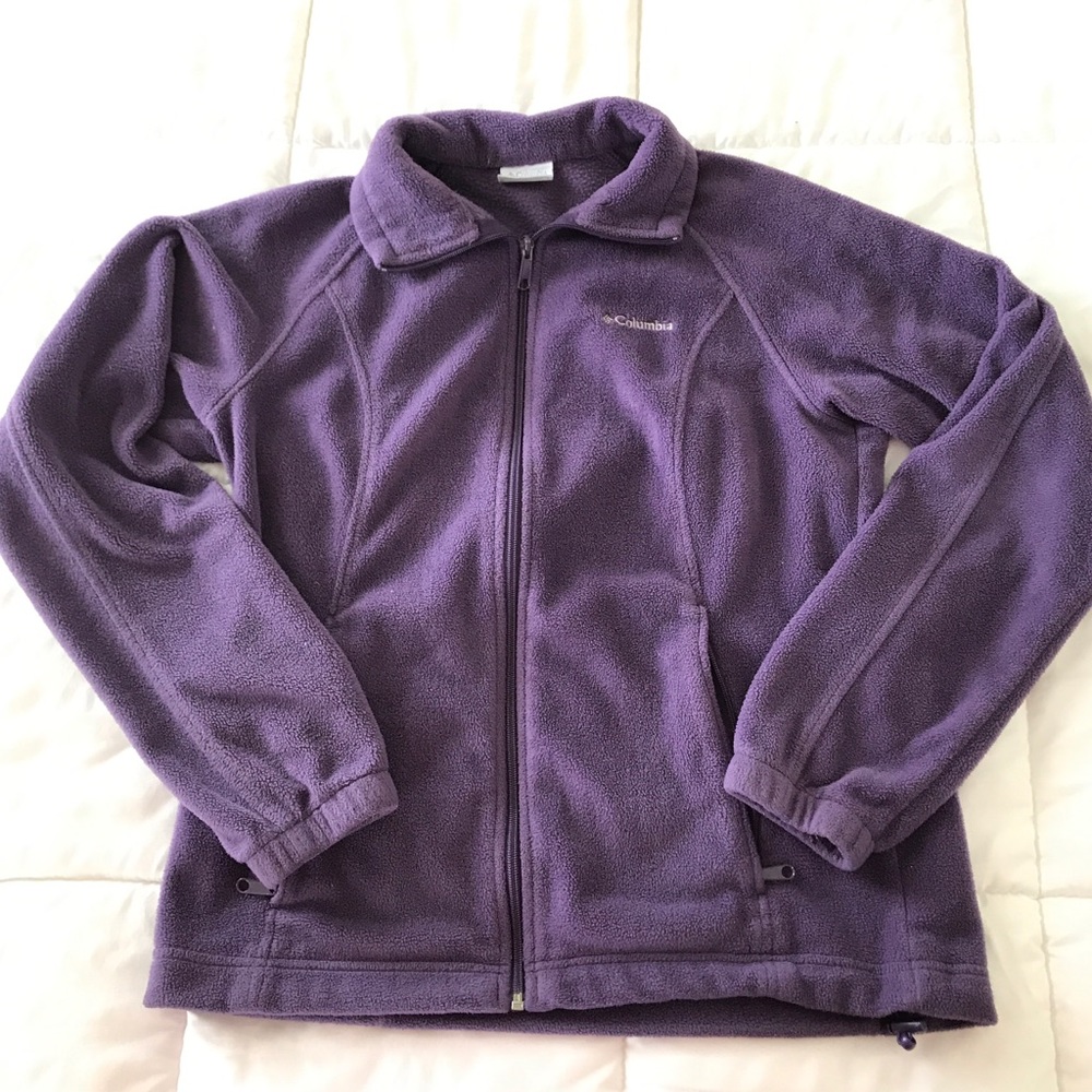Purple Columbia Fleece Jacket